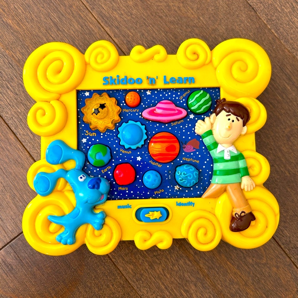 RARE 2000 Blues‎ Clues skidoo n learn